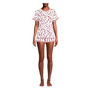 Arctic White Chili PJ Shorts 🌶️